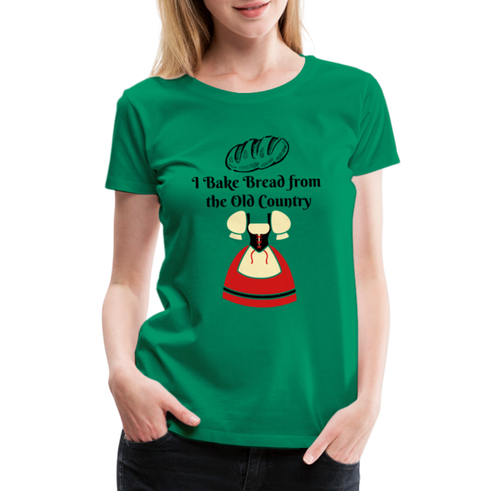 Women’s Bake Bread Old Country - kelly green