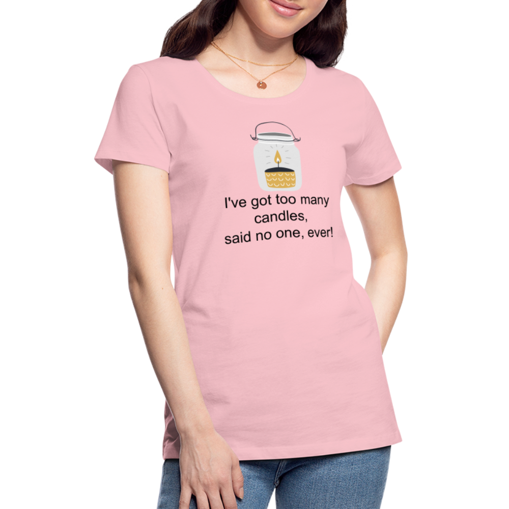 Woman's Too Many Candles - pink