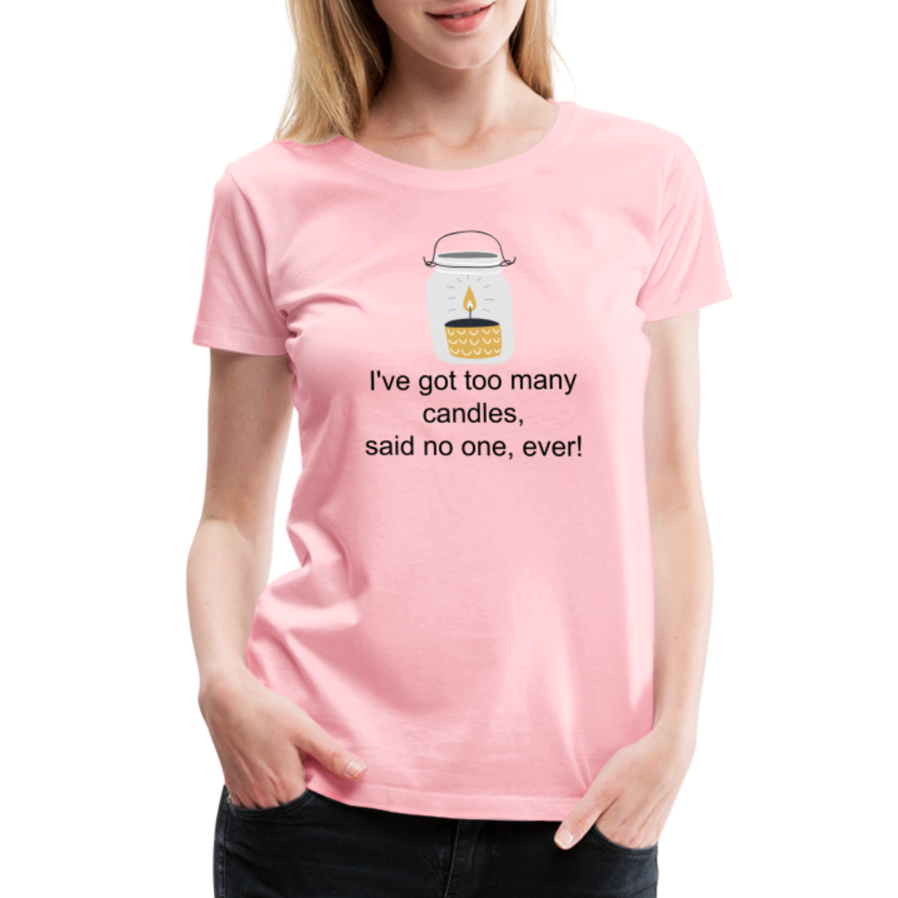 Woman's Too Many Candles - pink