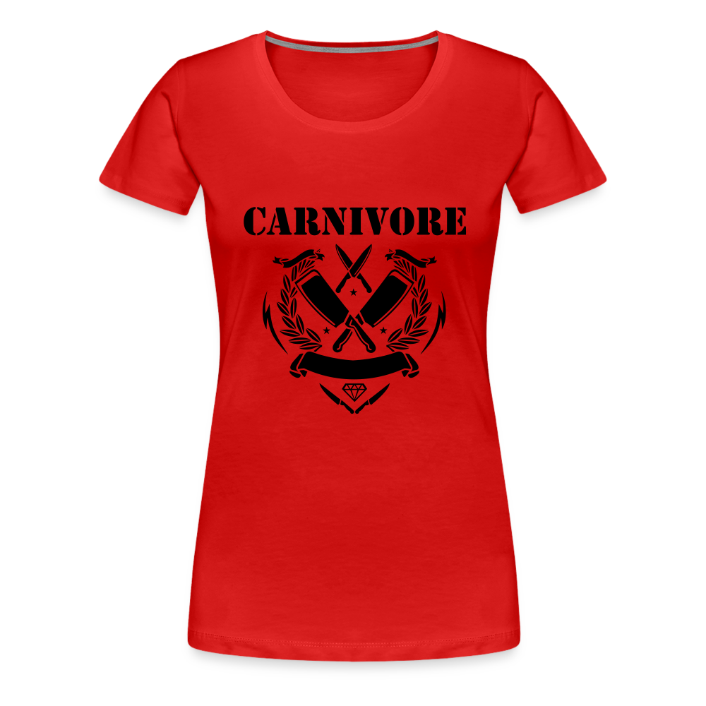 Women’s Carnivore Premium T-Shirt - red