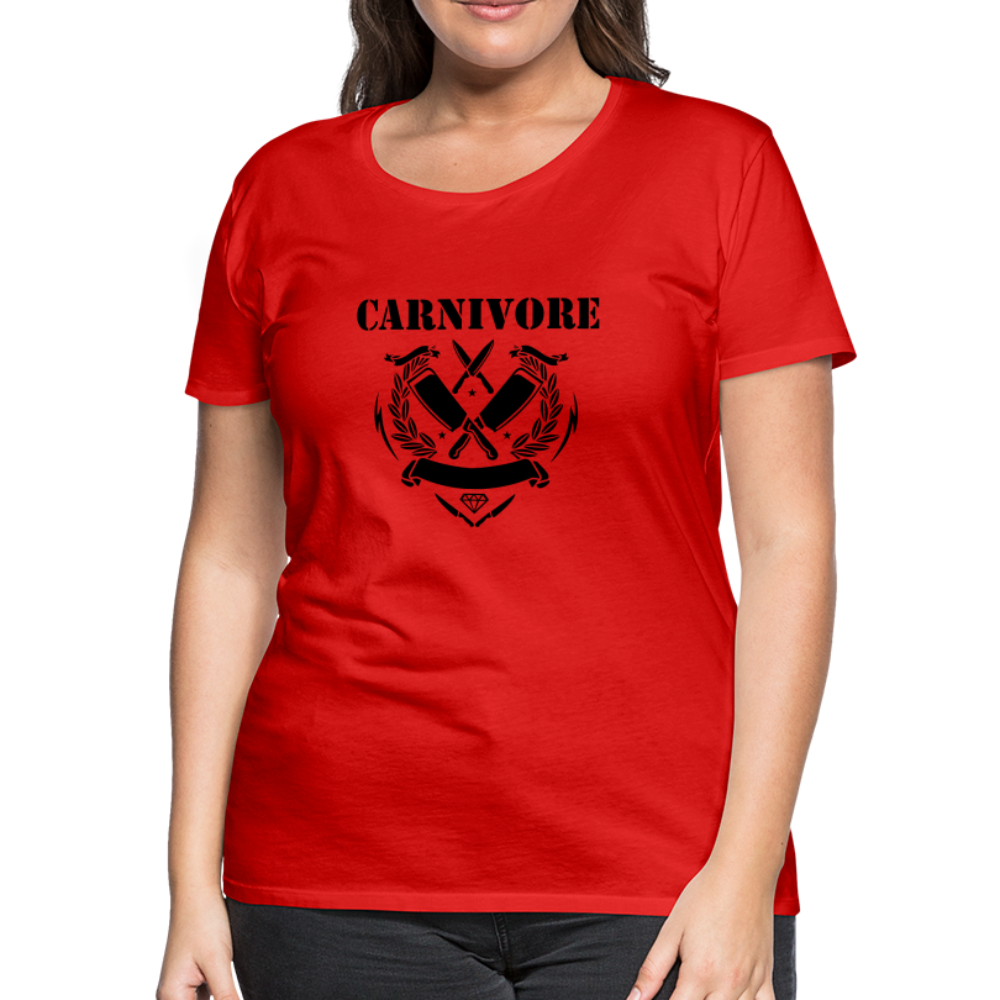 Women’s Carnivore Premium T-Shirt - red