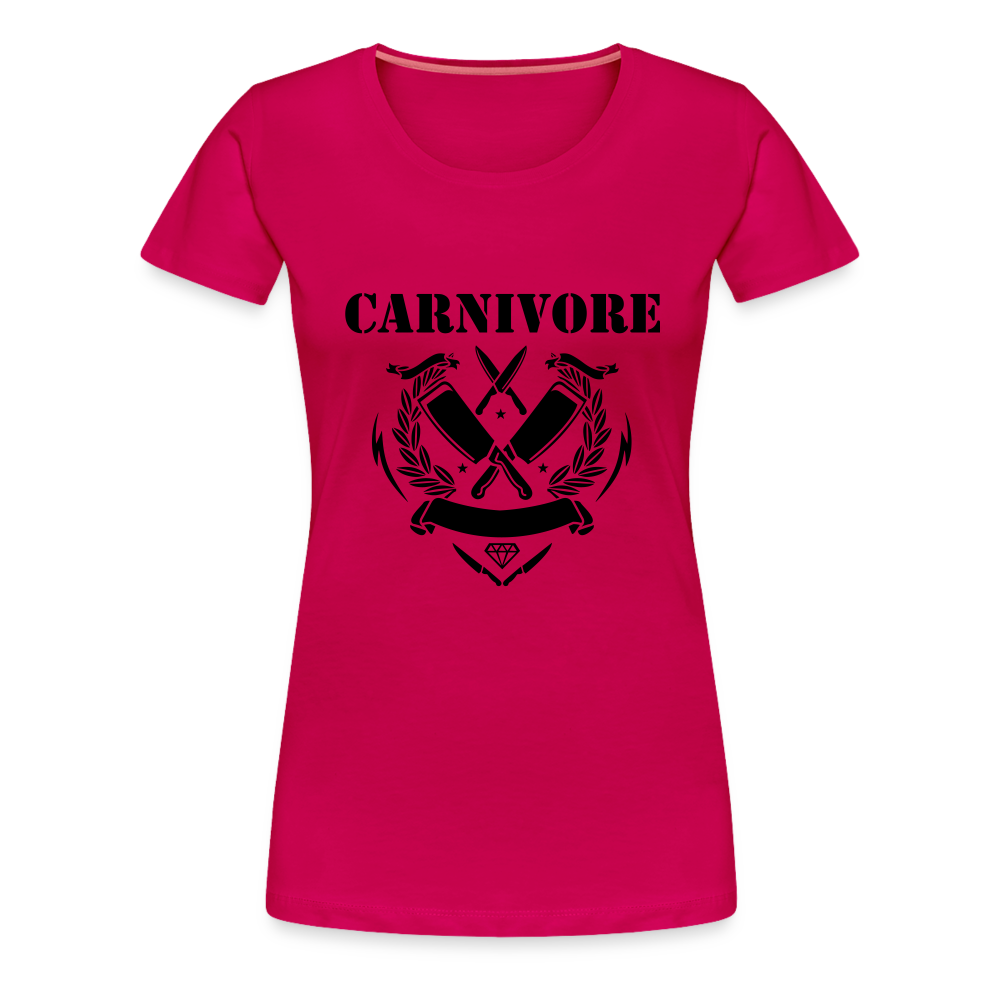 Women’s Carnivore Premium T-Shirt - dark pink