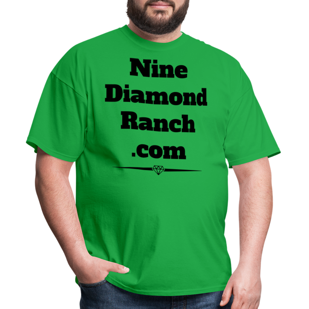 U- Nine Diamond Ranch com - bright green