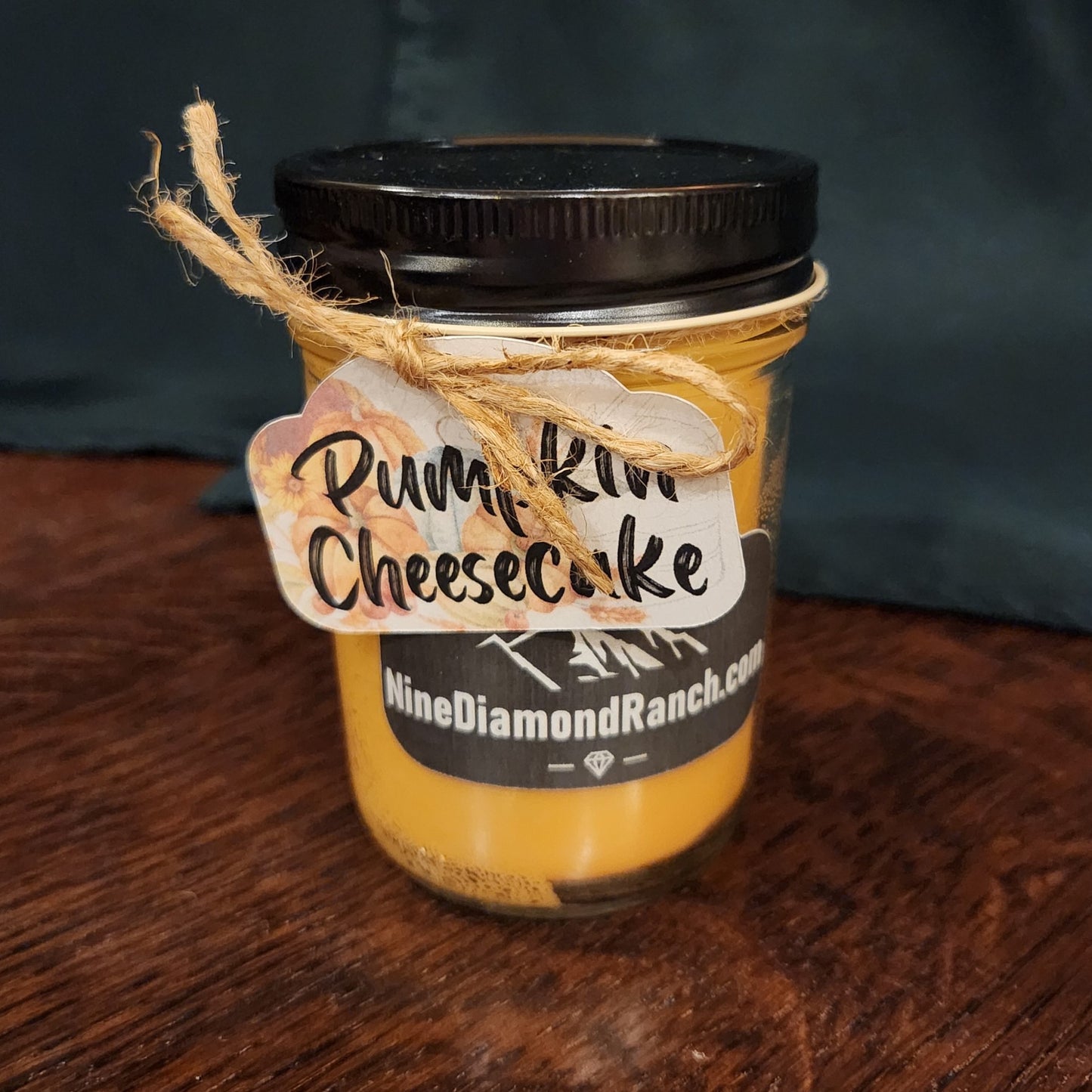 Candle Pumpkin Cheesecake