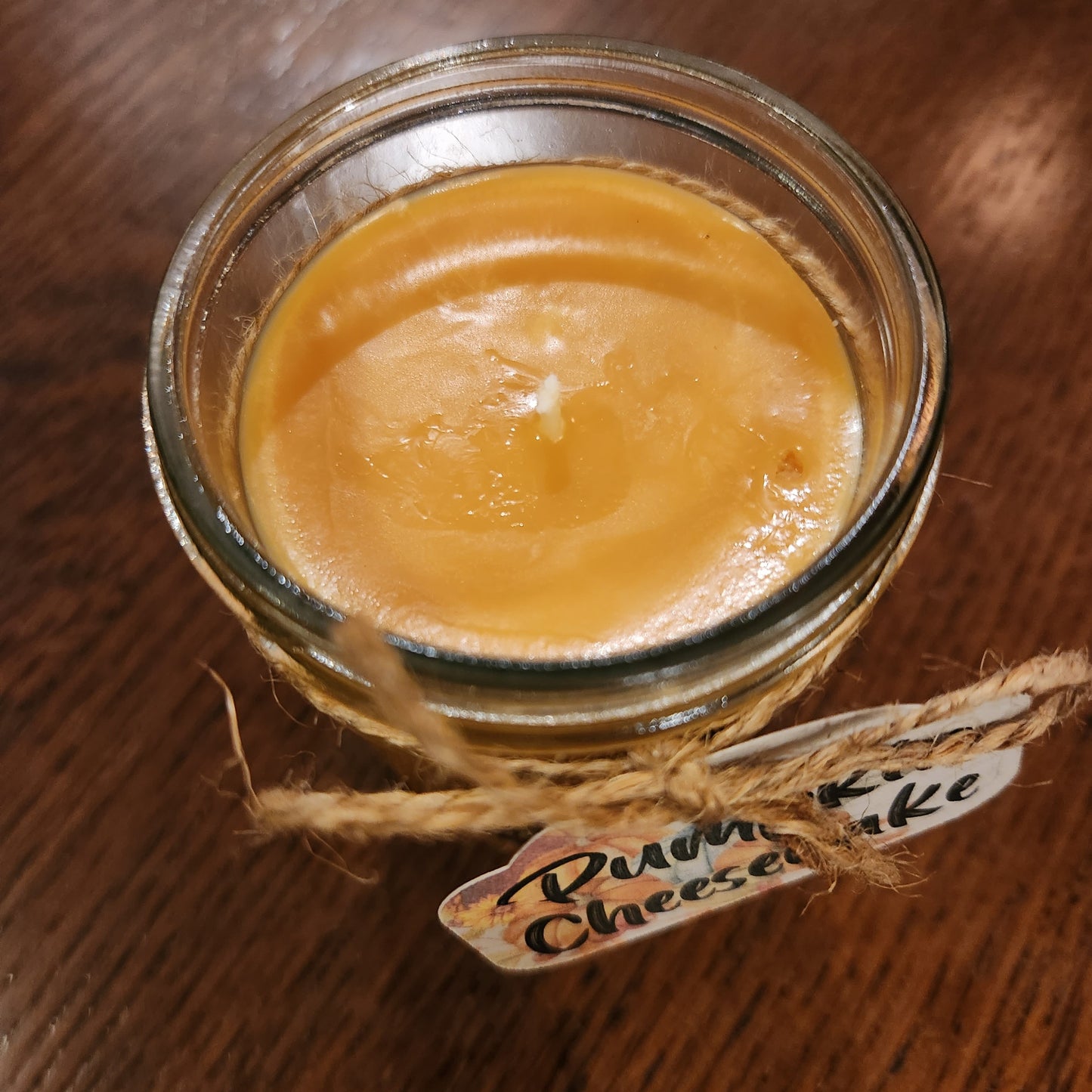 Candle Pumpkin Cheesecake