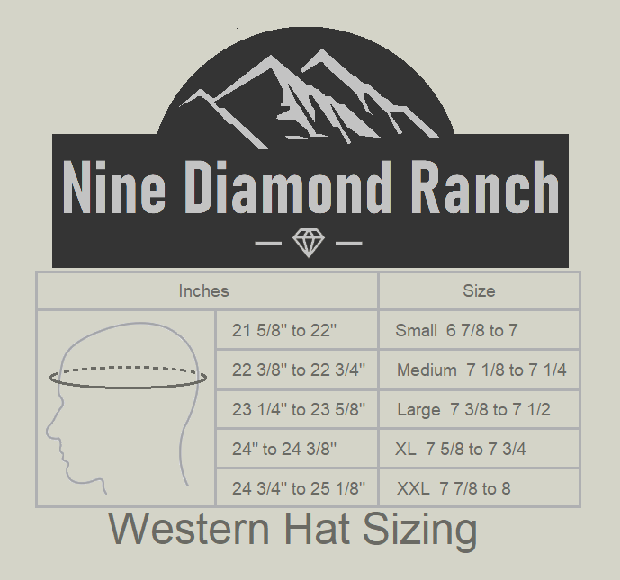 Western Hat Patriot - Black