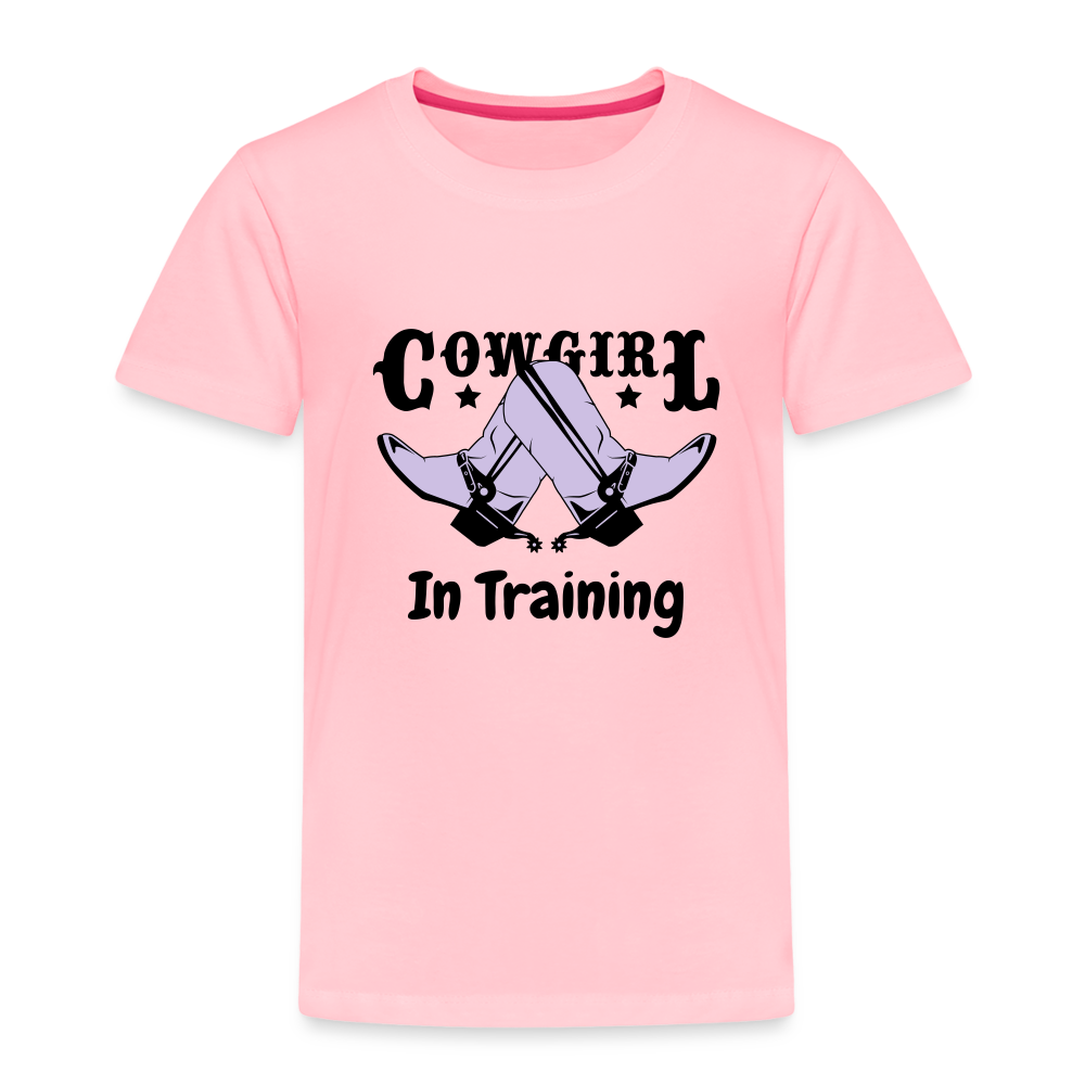 Toddler Cowgirl in Training - pink