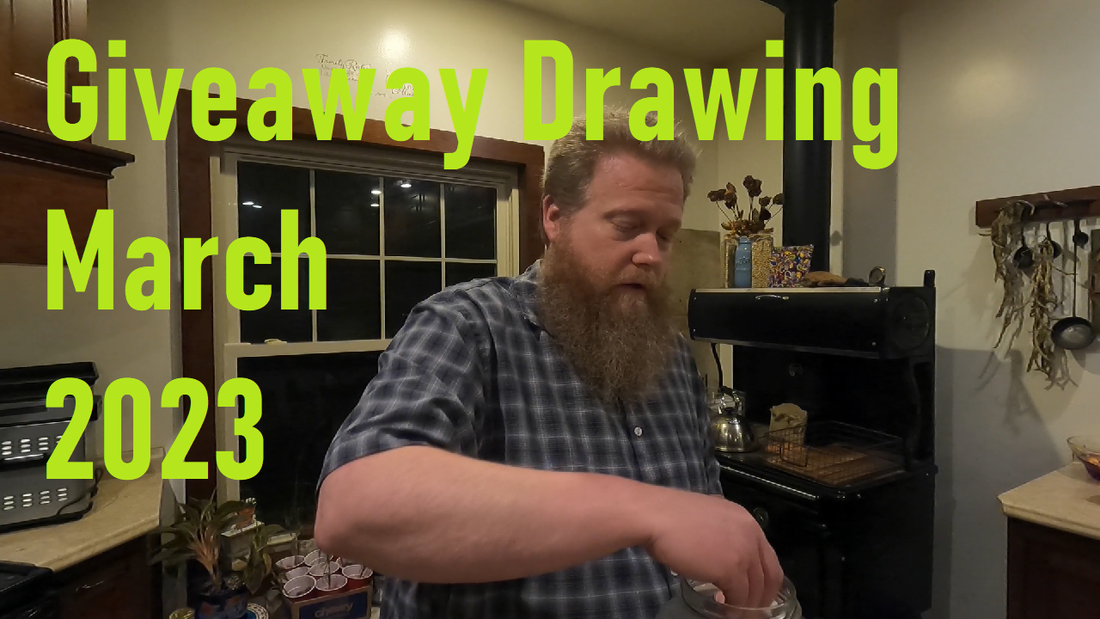Giveaway Drawing March 2023