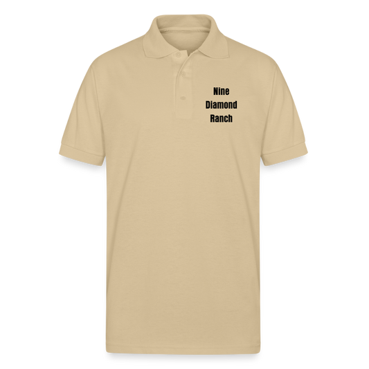 U- Nine Diamond Ranch Polo - Sand