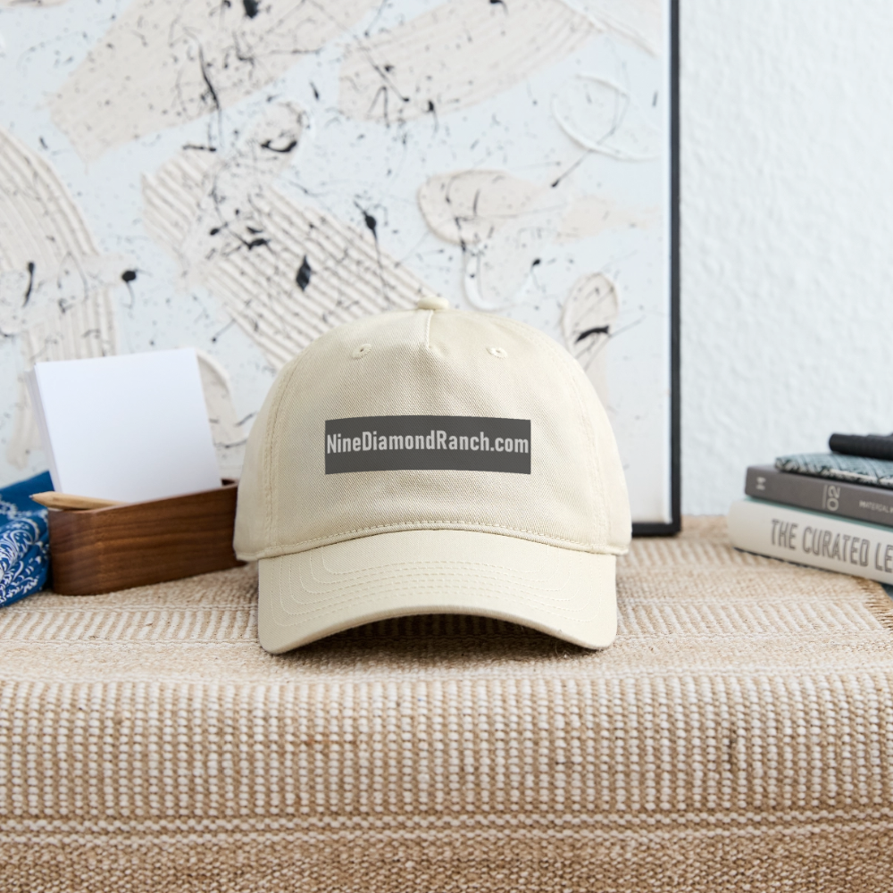 Hat, Nine Diamond Ranch com Organic Cotton - khaki