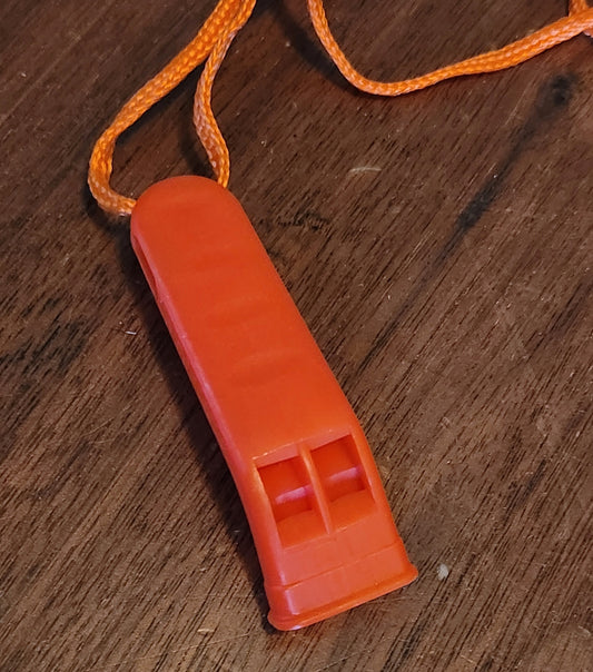 Emergency Whistle with Lanyard