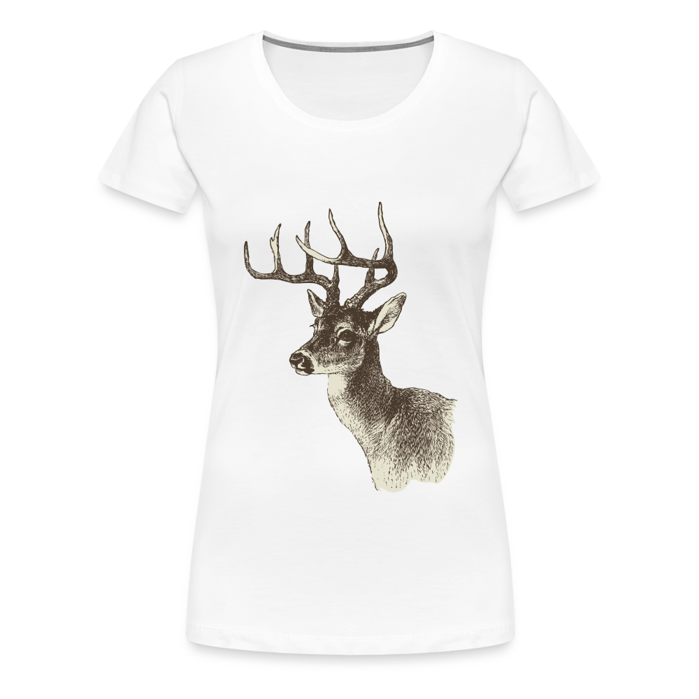 Women's Deer Shirt - white