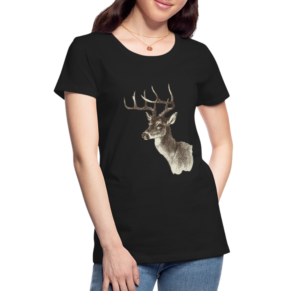 Women's Deer Shirt - black