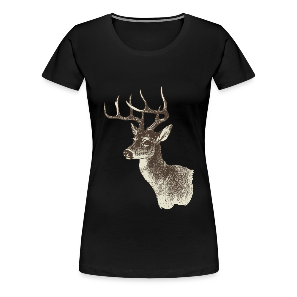 Women's Deer Shirt - black