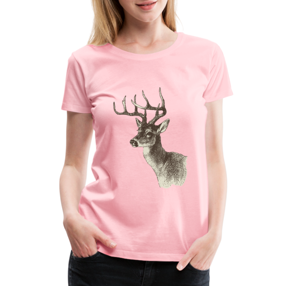 Women's Deer Shirt - pink