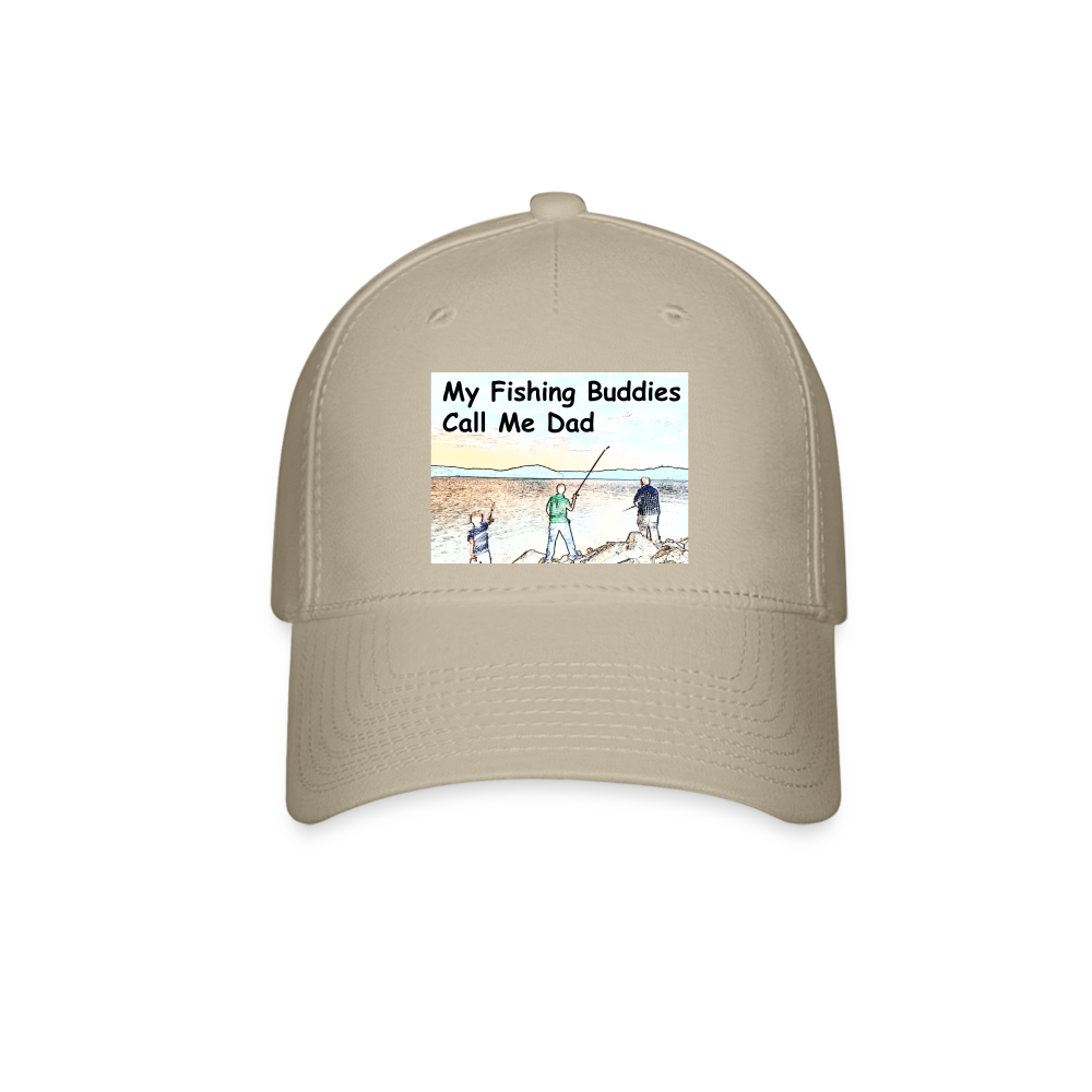 Hat, My Fishing Buddies Call Me Dad - khaki