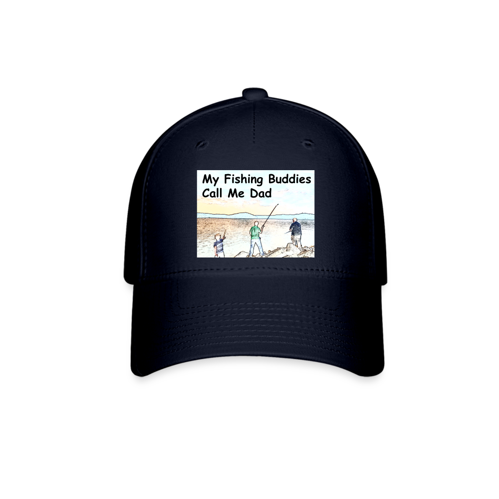 Hat, My Fishing Buddies Call Me Dad - navy
