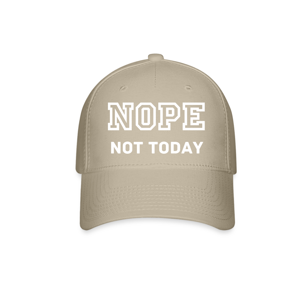 Hat Dark, Nope Not Today - khaki