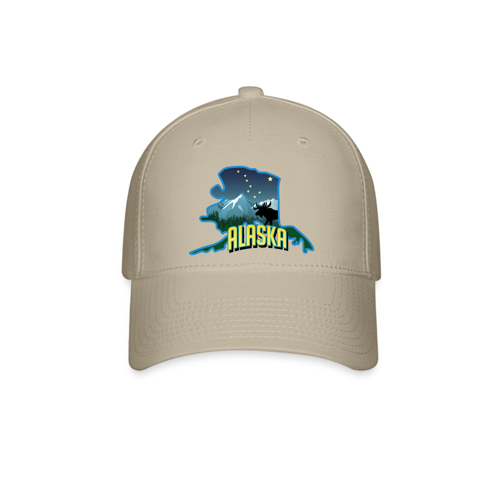 Hat, Alaska Baseball Cap - khaki