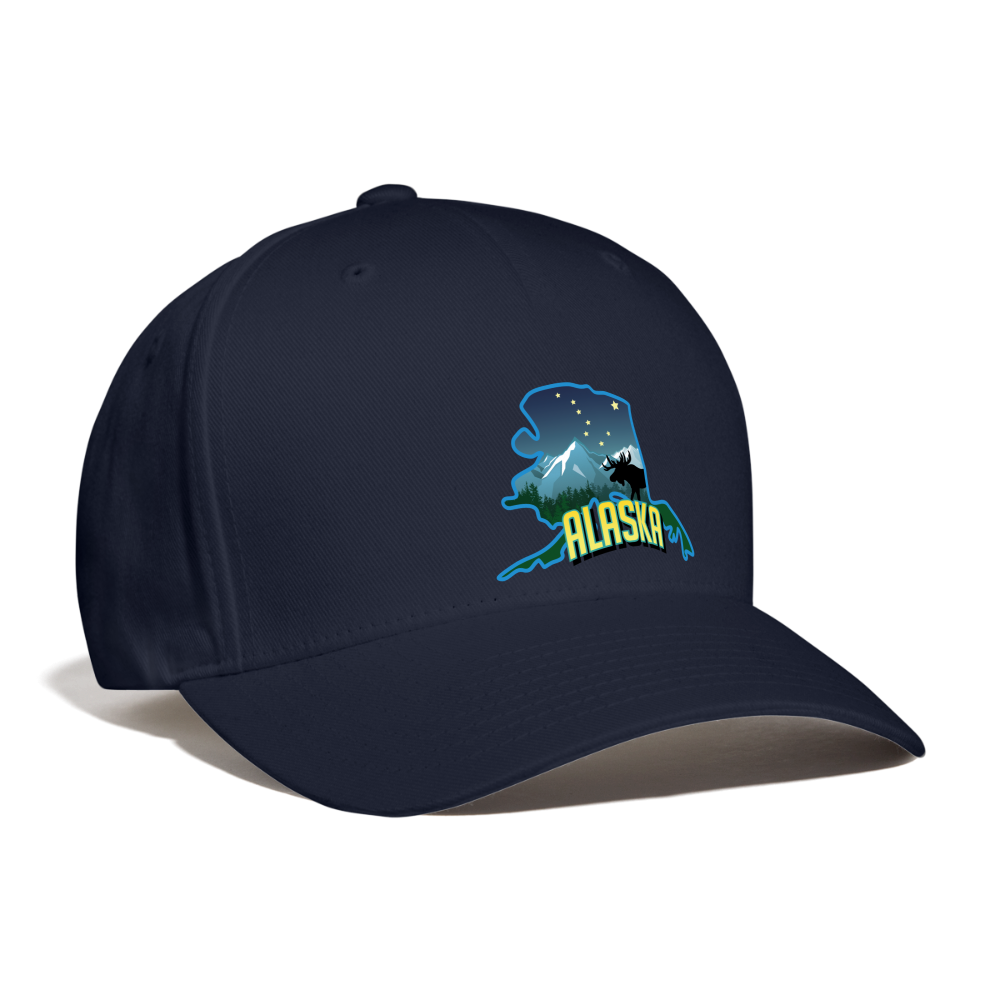 Hat, Alaska Baseball Cap - navy