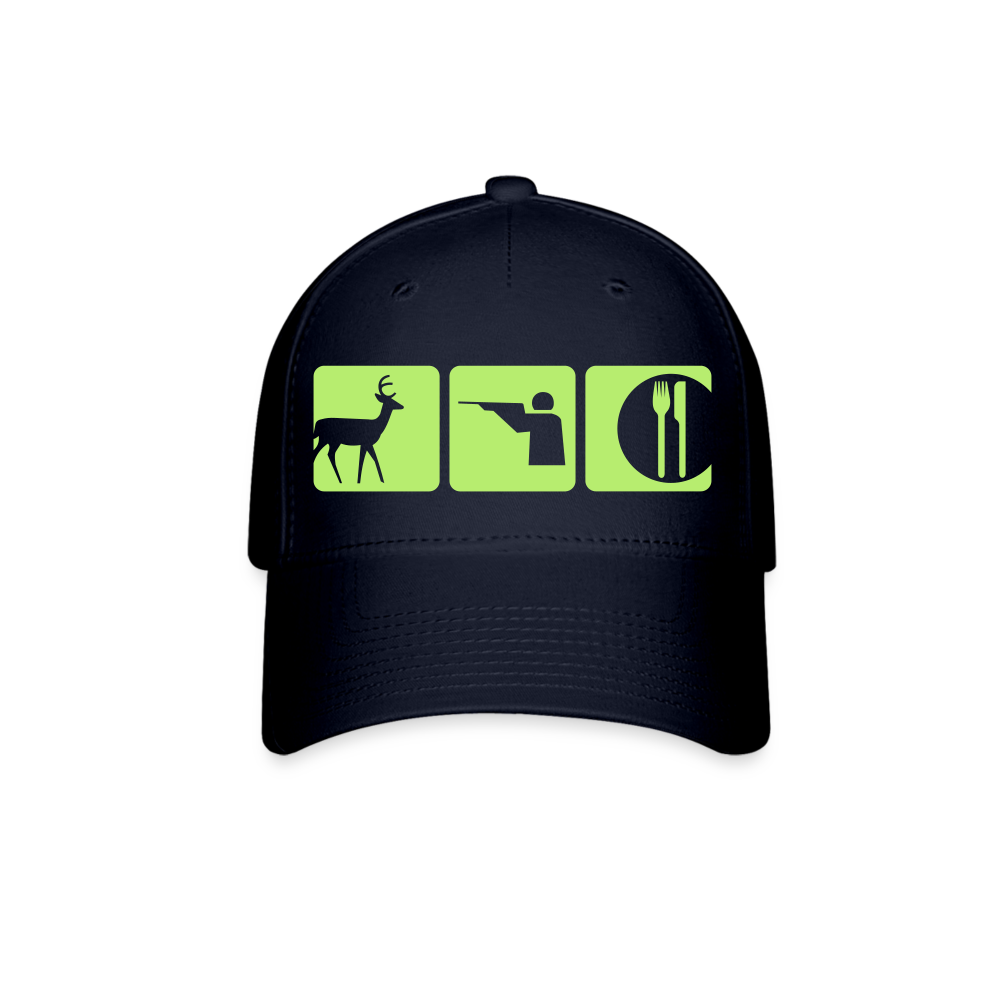 Hat, Deer-Hunt-Eat - navy