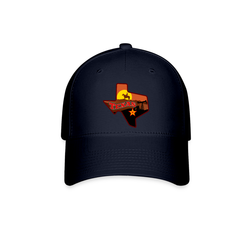 Hat, Texas Baseball Cap - navy