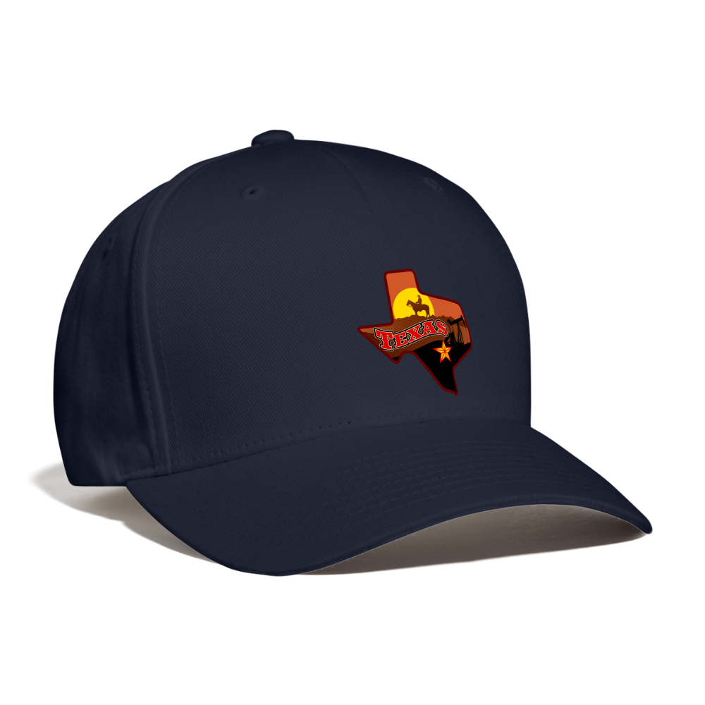 Hat, Texas Baseball Cap - navy