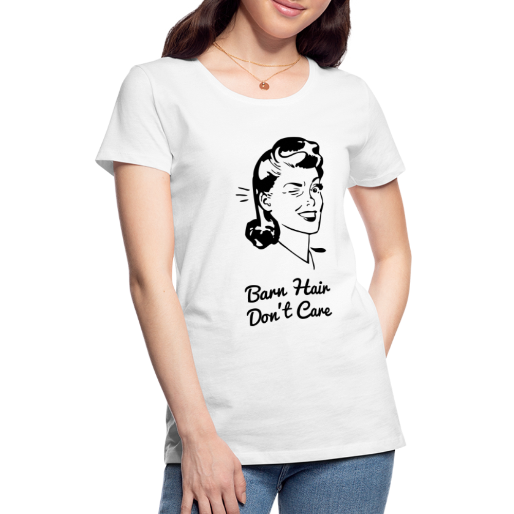 Women’s Barn Hair Don't Care - white