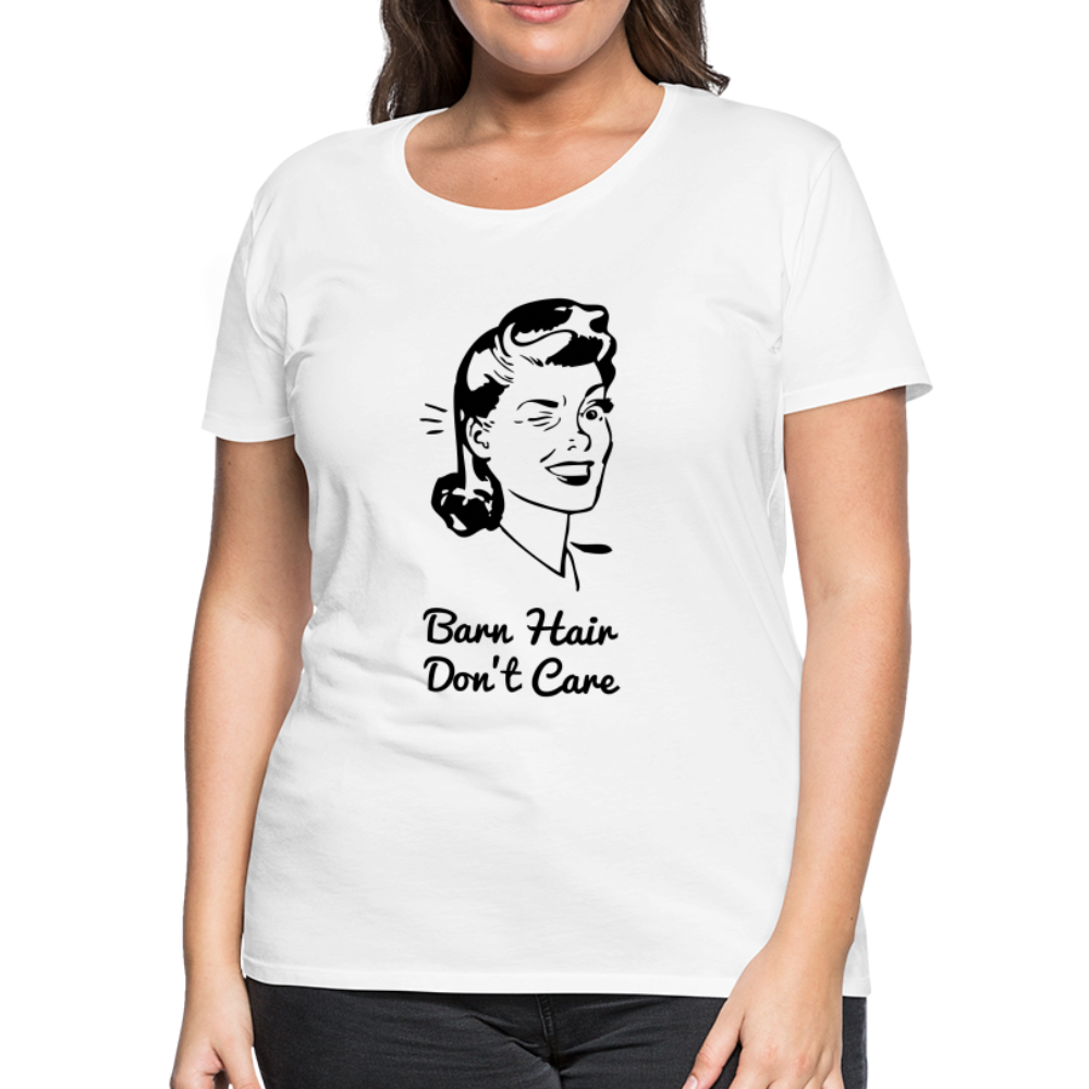 Women’s Barn Hair Don't Care - white