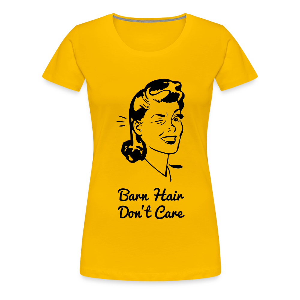 Women’s Barn Hair Don't Care - sun yellow