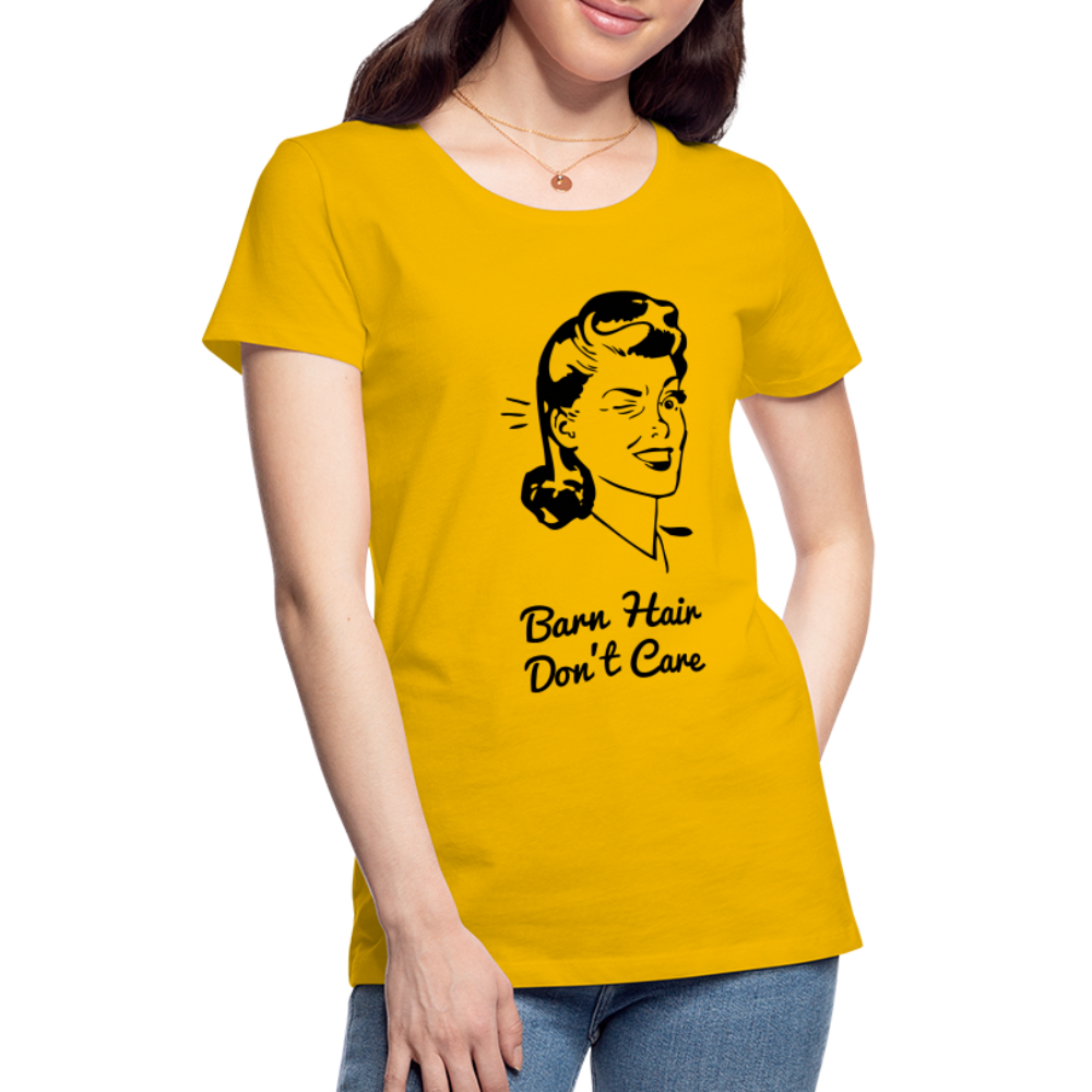 Women’s Barn Hair Don't Care - sun yellow