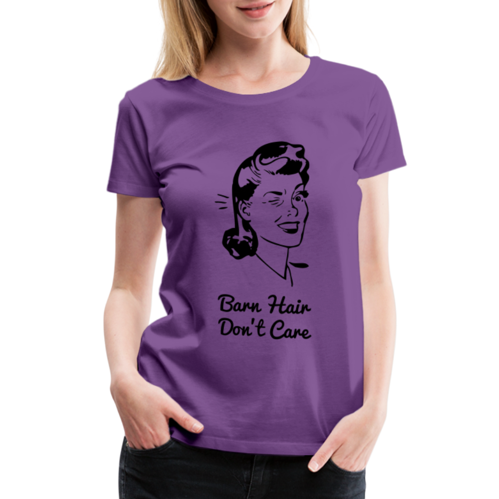 Women’s Barn Hair Don't Care - purple