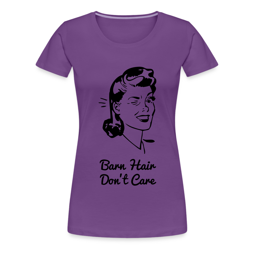 Women’s Barn Hair Don't Care - purple