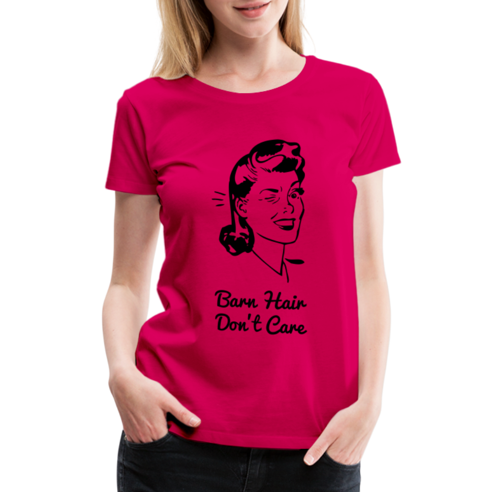 Women’s Barn Hair Don't Care - dark pink