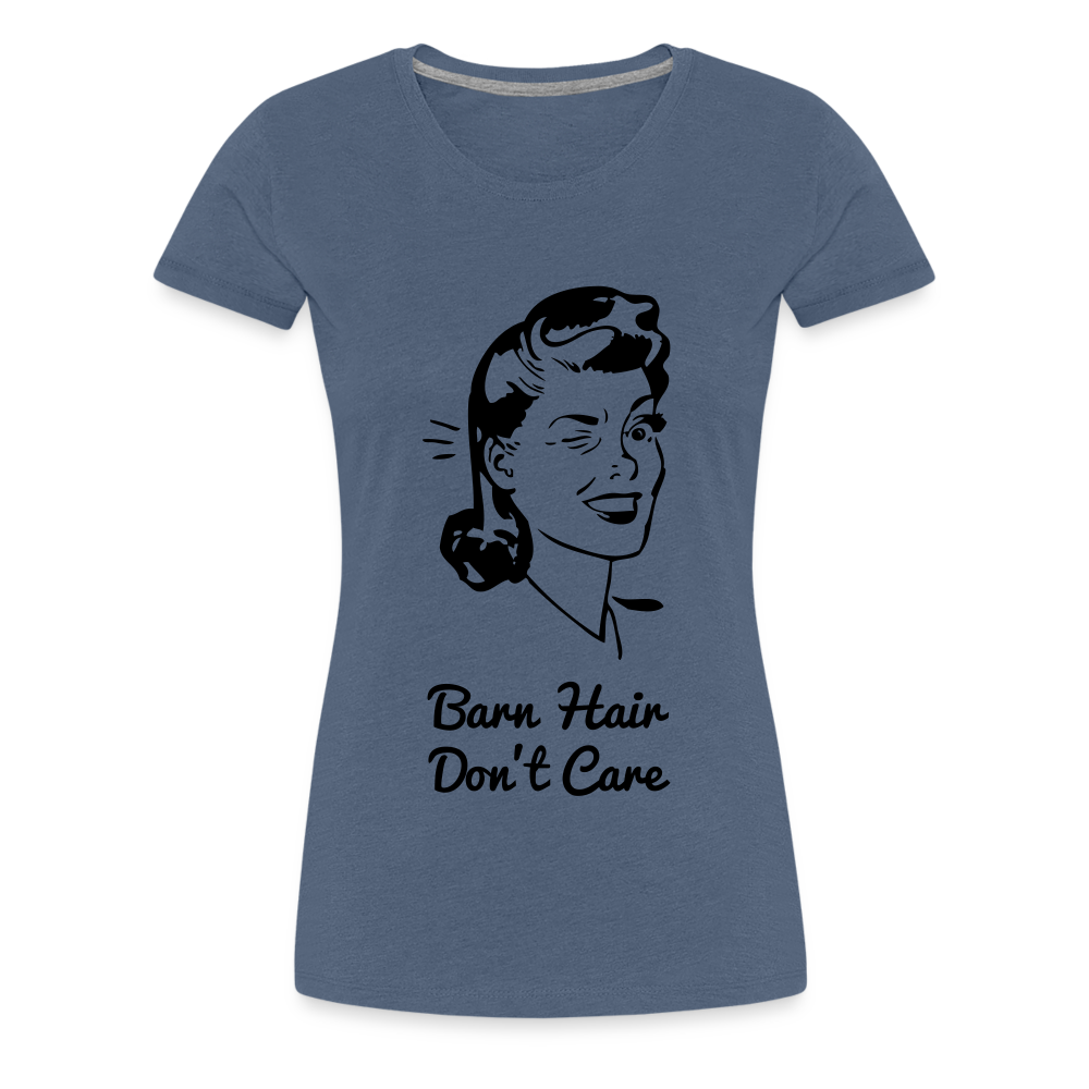 Women’s Barn Hair Don't Care - heather blue