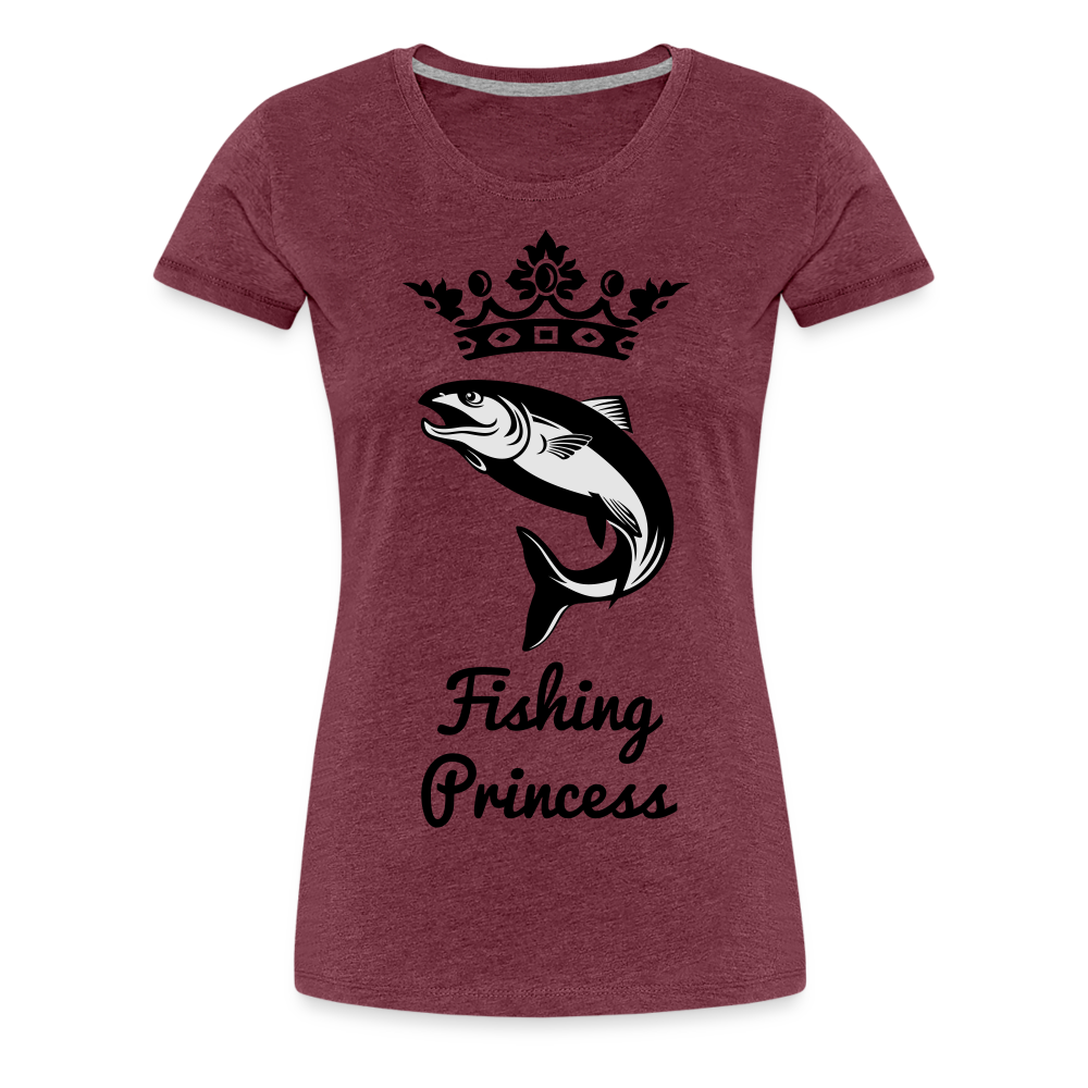 Women’s Fishing Princess - heather burgundy