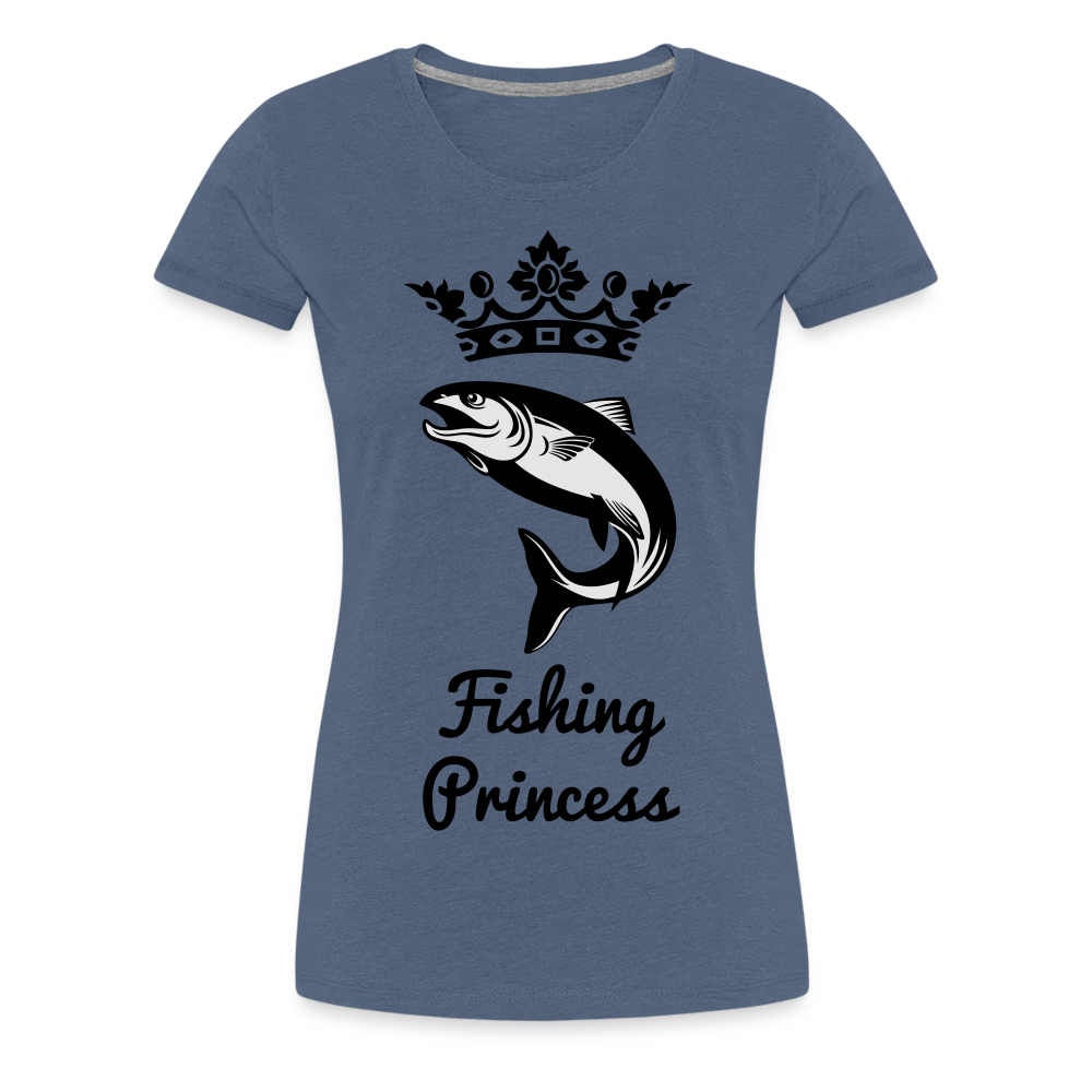 Women’s Fishing Princess - heather blue