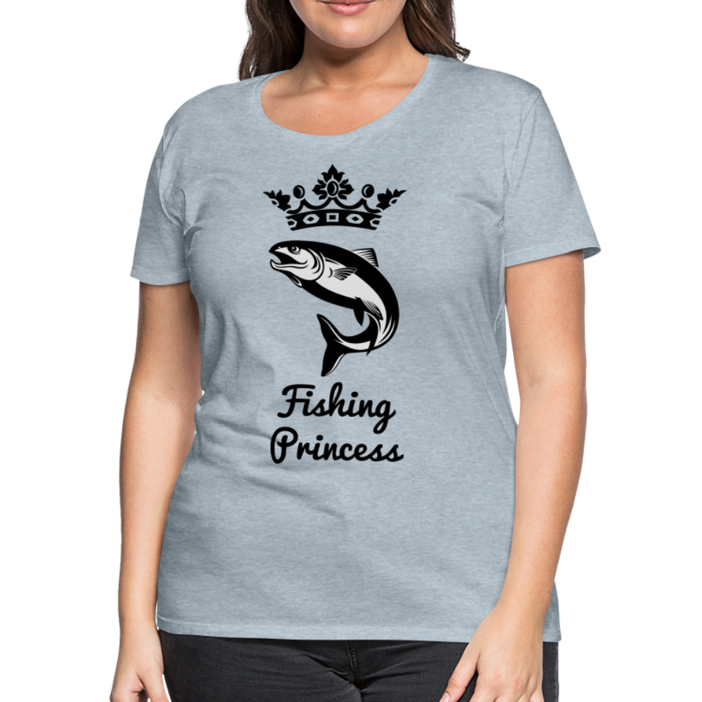 Women’s Fishing Princess - heather ice blue