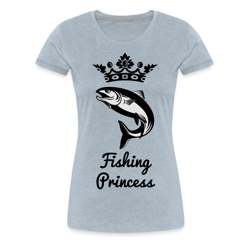 Women’s Fishing Princess - heather ice blue