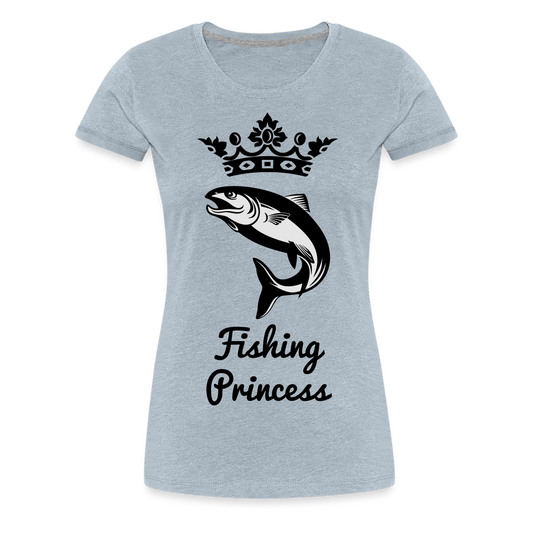 Women’s Fishing Princess - heather ice blue