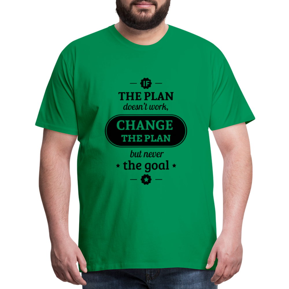 Men's If the Plan - kelly green