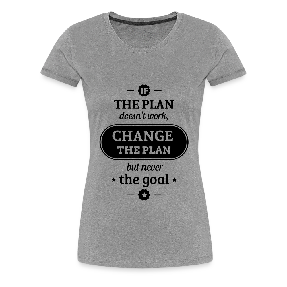 Women’s If the Plan - heather gray