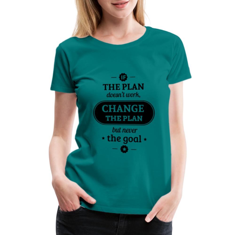 Women’s If the Plan - teal