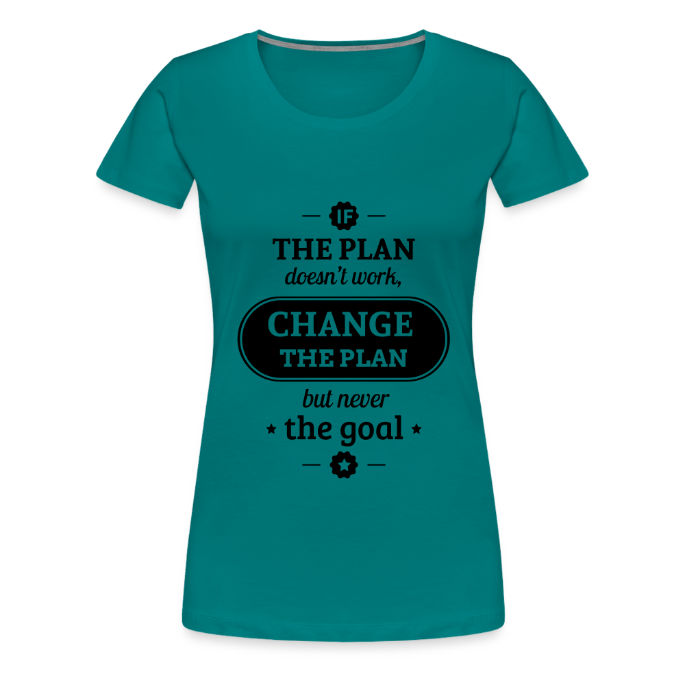 Women’s If the Plan - teal
