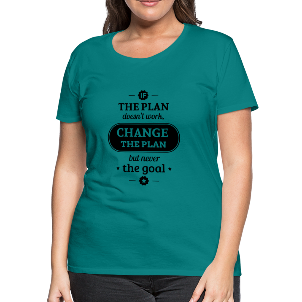 Women’s If the Plan - teal