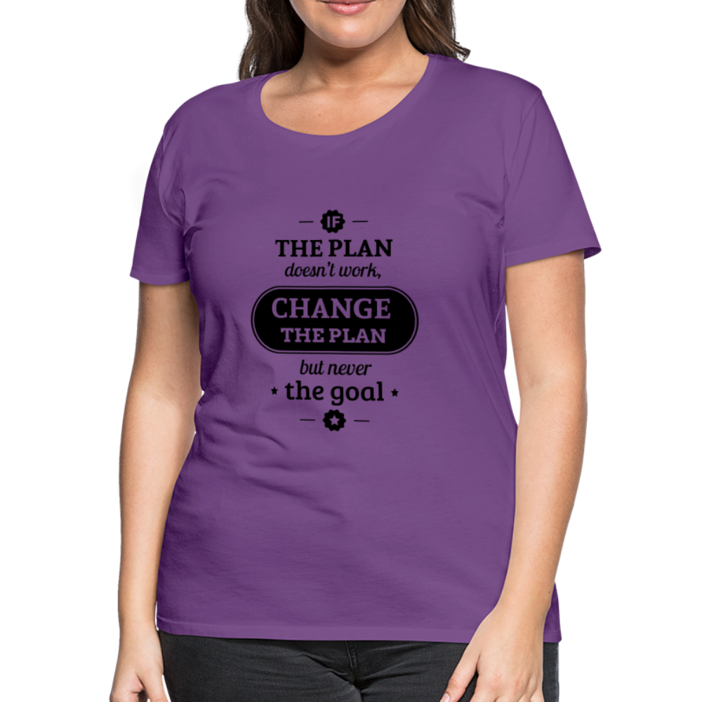 Women’s If the Plan - purple