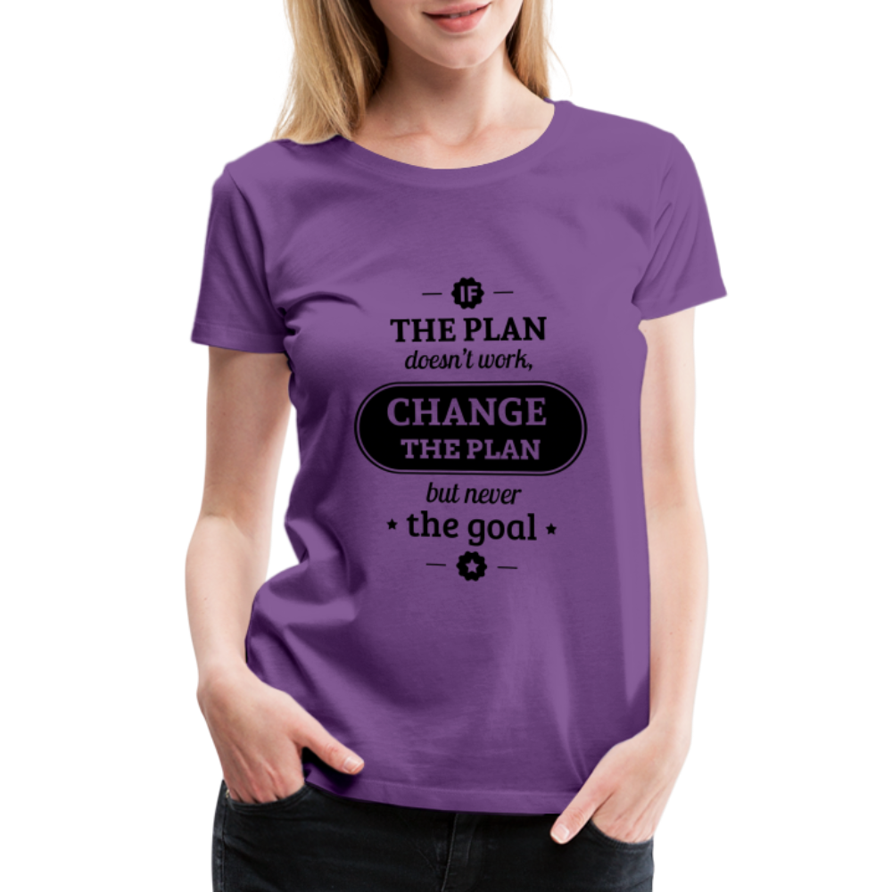 Women’s If the Plan - purple