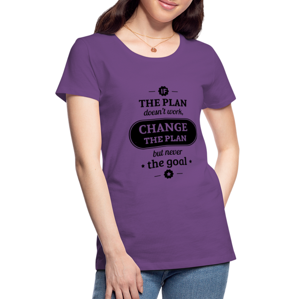 Women’s If the Plan - purple