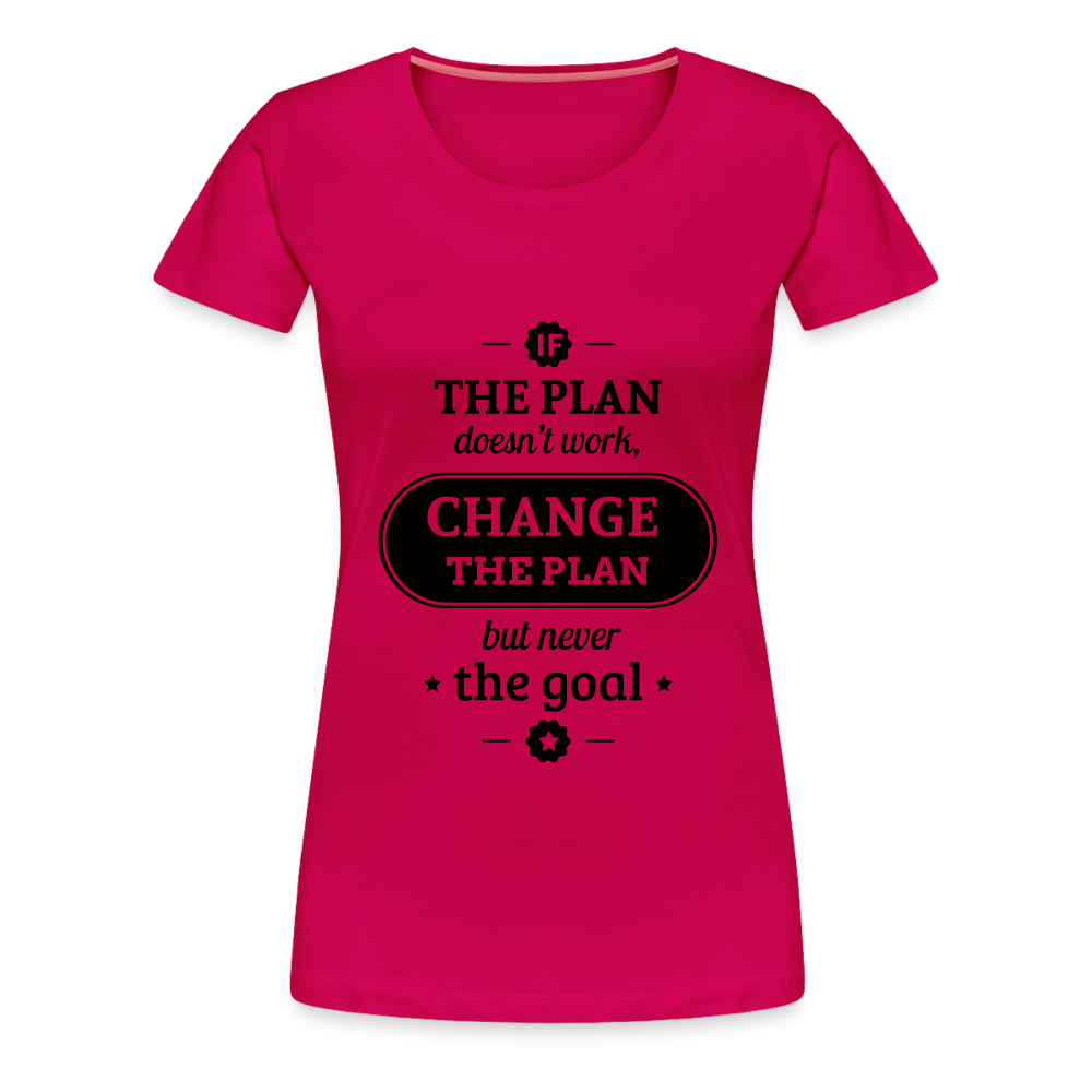 Women’s If the Plan - dark pink