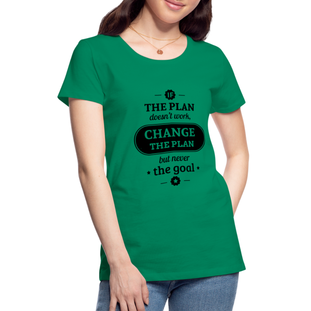 Women’s If the Plan - kelly green
